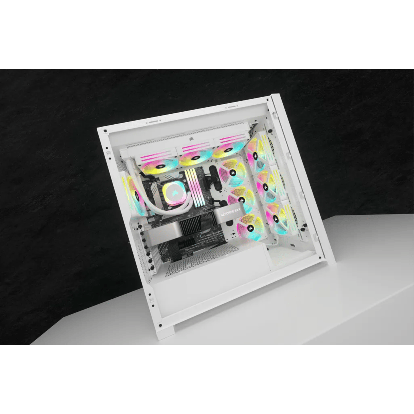 Corsair iCUE LINK H150i RGB White AiO væskekøler Hvid