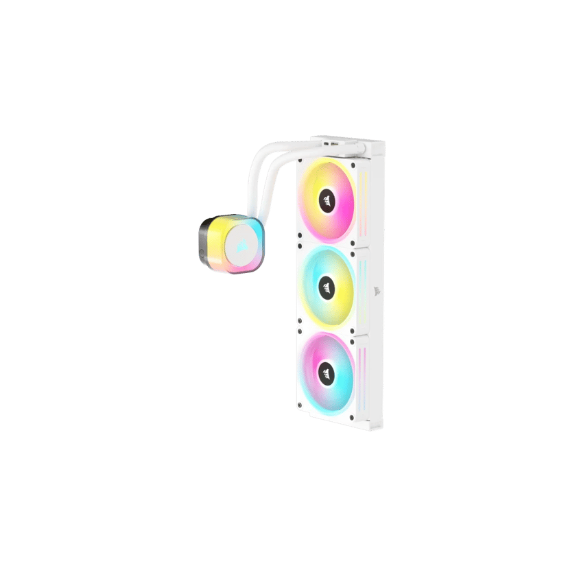 Corsair iCUE LINK H150i RGB White AIO vloeistofkoeler Wit
