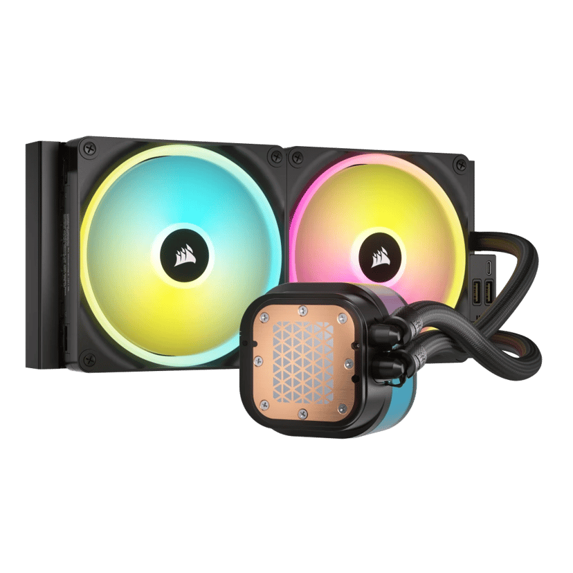 Corsair iCUE LINK H115i RGB Black AIO vloeistofkoeler Zwart