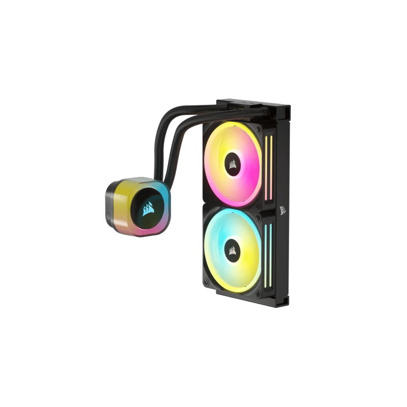 Corsair iCUE LINK H100i RGB Svart AiO vattenkylare Svart
