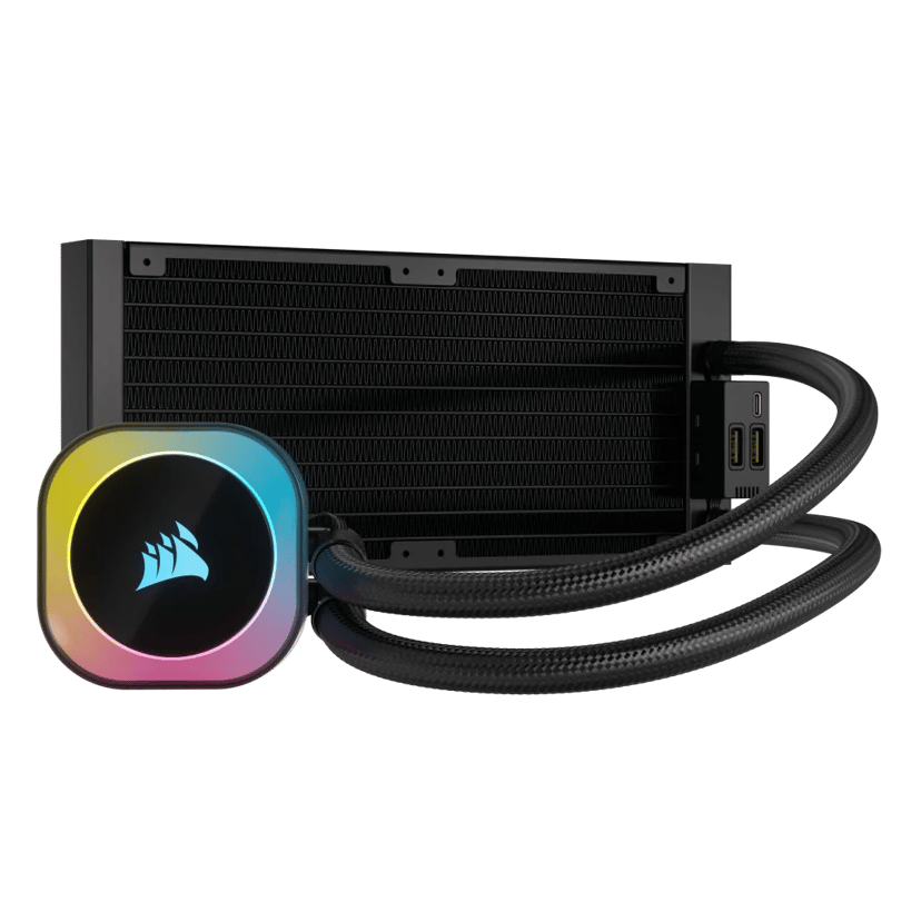 Corsair iCUE LINK H100i RGB Black AIO vloeistofkoeler Zwart