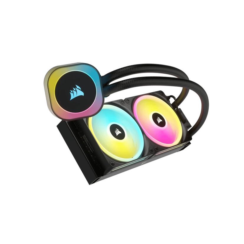 Corsair iCUE LINK H100i RGB Black AIO vloeistofkoeler Zwart