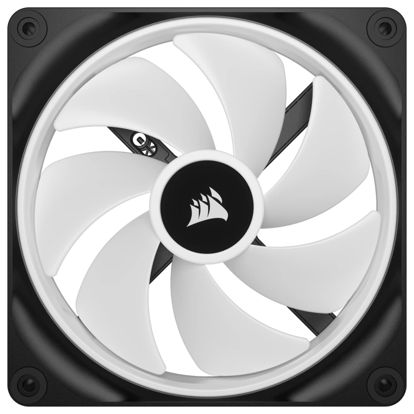 Corsair ICUE Link QX140 140MM MAG Dome RGB EXP KIT Fläkt Svart, Vit