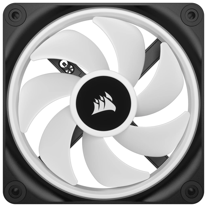 Corsair ICUE Link QX120 120MM MAG Dome RGB EXP KIT Tuuletin Musta, Valkoinen