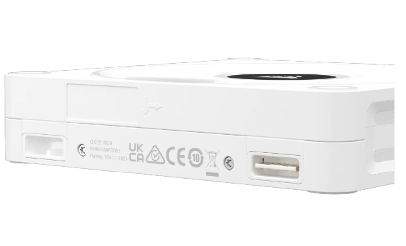 Corsair ICUE Link QX120 120MM MAG Dome RGB STRT KIT Fläkt Vit