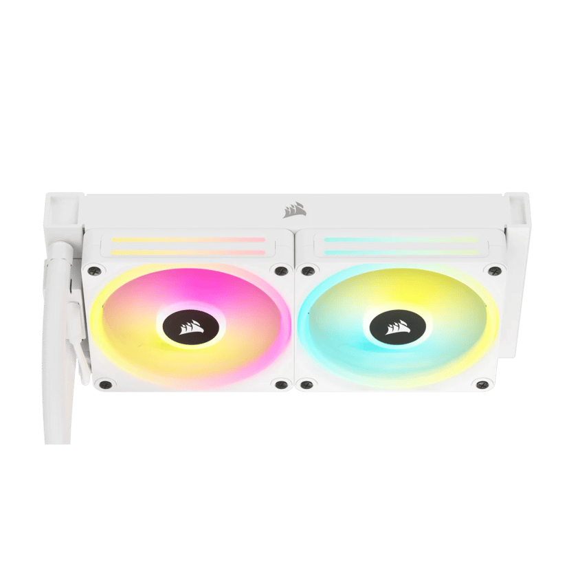 Corsair iCUE LINK H100i RGB White AIO vloeistofkoeler Wit