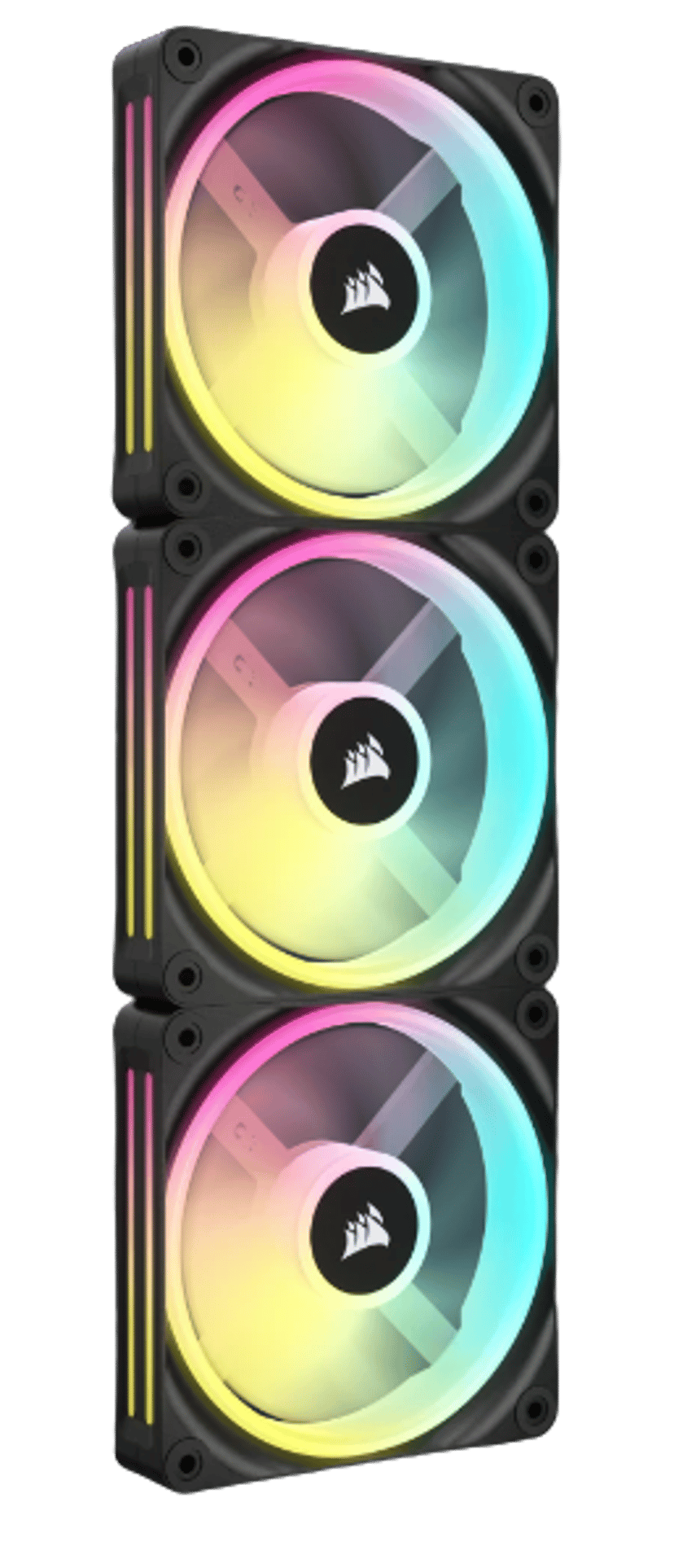 Corsair ICUE Link QX120 120MM MAG Dome RGB STRT KIT Tuuletin Musta
