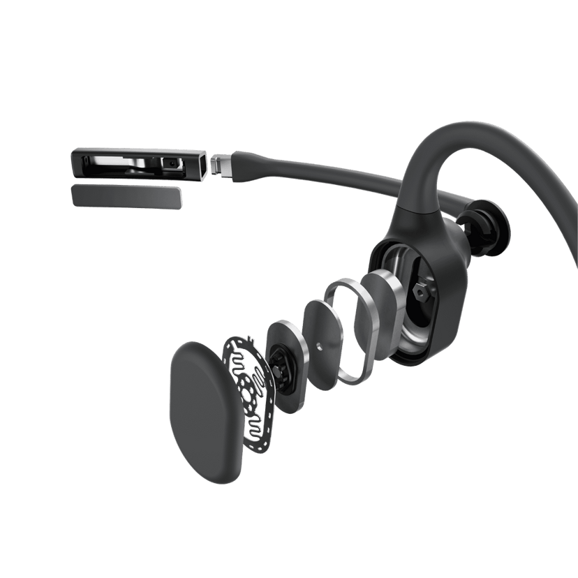 Shokz Opencomm2 USB Type-C UC Musta (C110-AC-BK-EN)