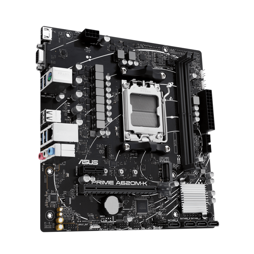 ASUS Prime A620m-k Socket AM5 micro ATX Moederbord