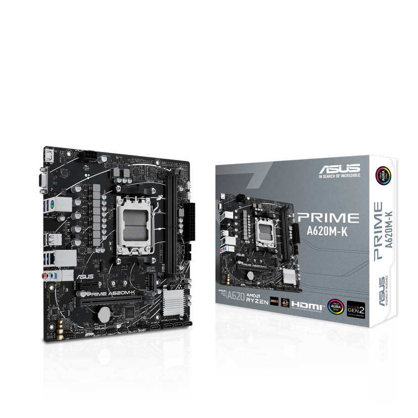 ASUS Prime A620m-k Socket AM5 micro ATX Moederbord