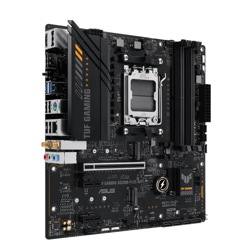 ASUS TUF Gaming A620m-plus Wifi Socket AM5 micro ATX Moderkort