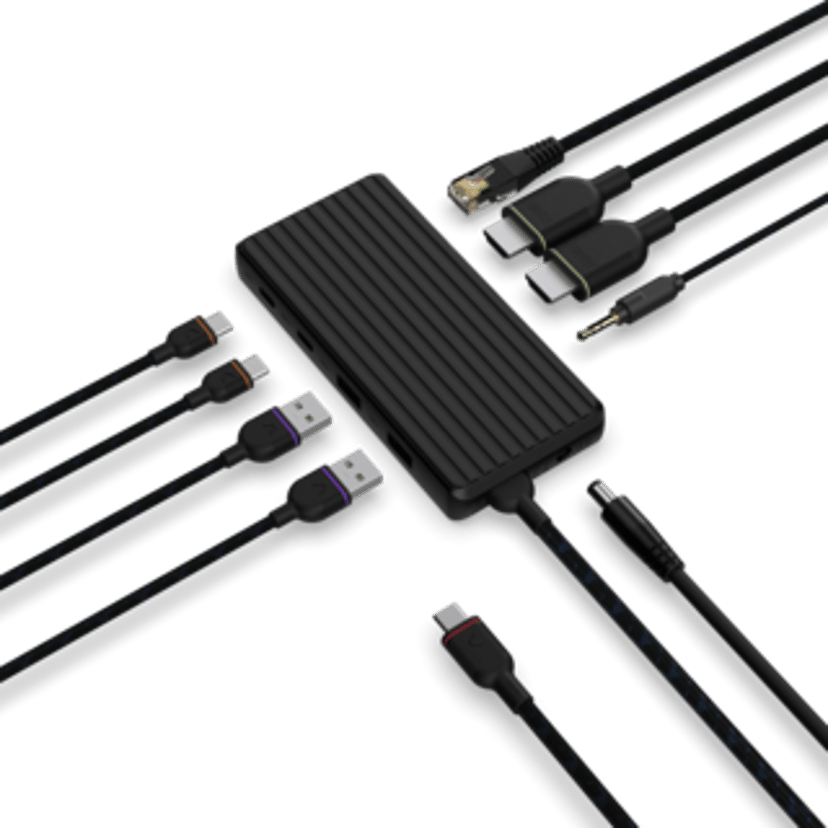 Unisynk 9 Port Dual + 100w strömadapter
