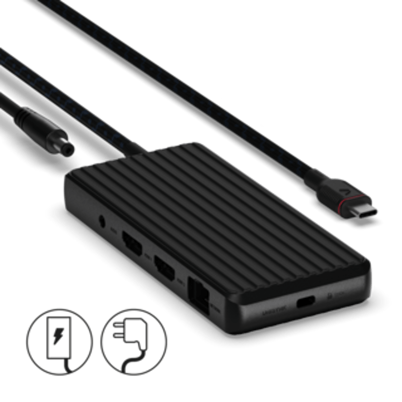 Unisynk 9 Port Dual + 100w strömadapter