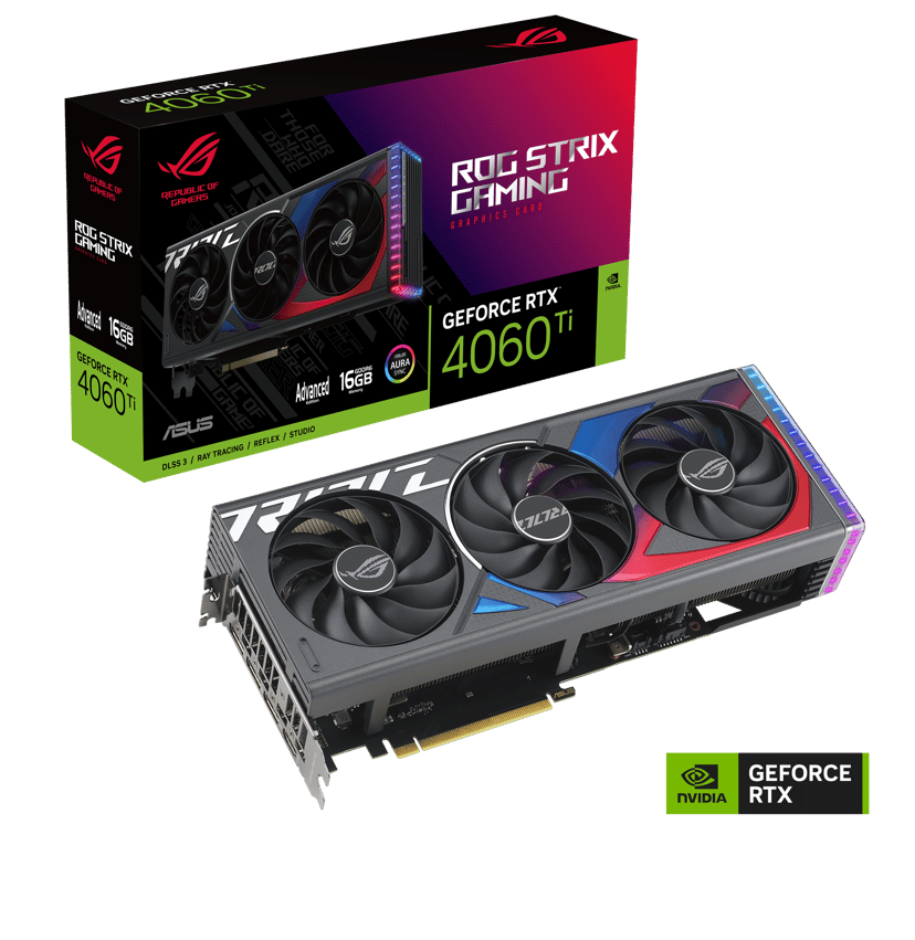 ASUS ROG Strix GeForce RTX 4060 Ti Avanced 16GB 16GB