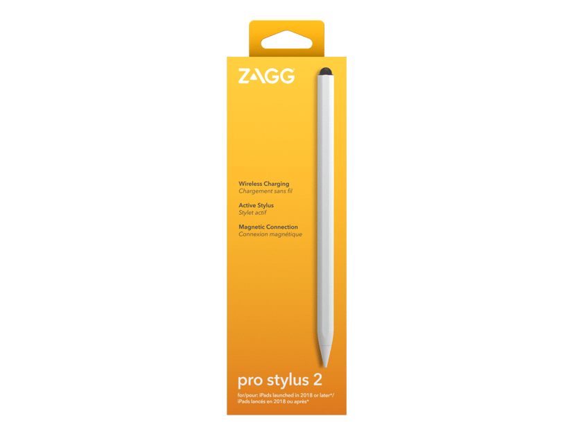 Zagg Pro Stylus 2-Universal Stylus-White- Wirelessly charged Hvid