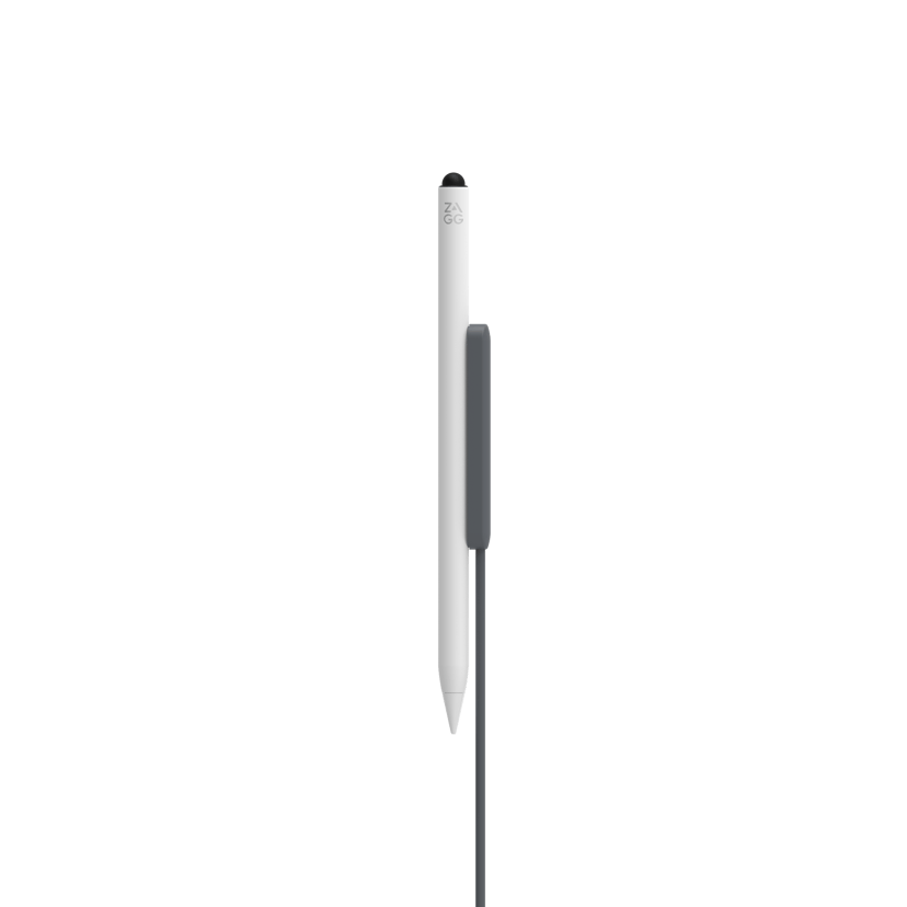 Zagg Pro Stylus 2-Universal Stylus-White- Wirelessly charged Hvid
