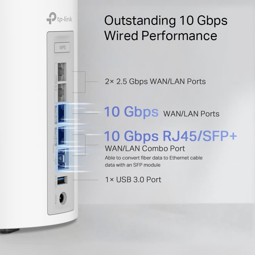 TP-Link Deco BE85 WiFi 7 Mesh System 1-Pack