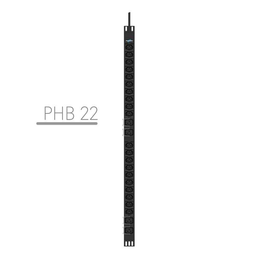 Powerwalker 10133019 strømforsyningsenhed (PDU) 0U Sort