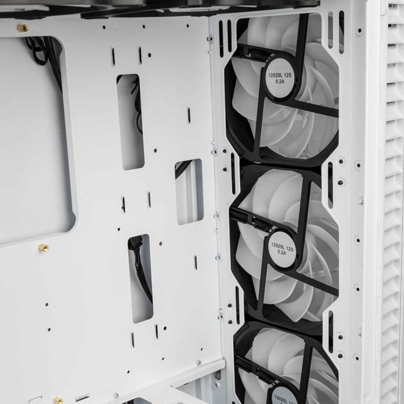 Kolink Observatory HF Glass ARGB Midi Tower Valkoinen