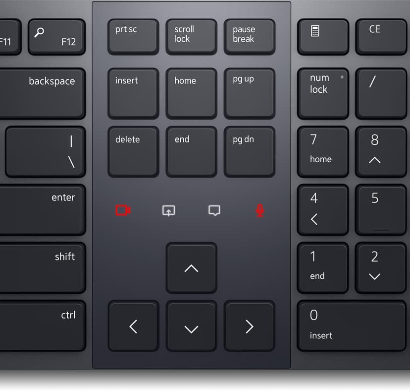 Dell Premier Collaboration Keyboard - Kb900 Trådløs Nordisk
