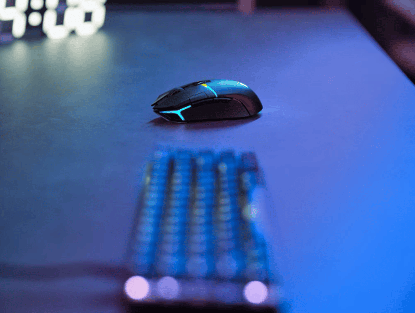Corsair CH-931B011-EU datamus Spilling Høyre hendt RF trådløs + Bluetooth Optisk 26000 DPI RF trådløs + Bluetooth Mus