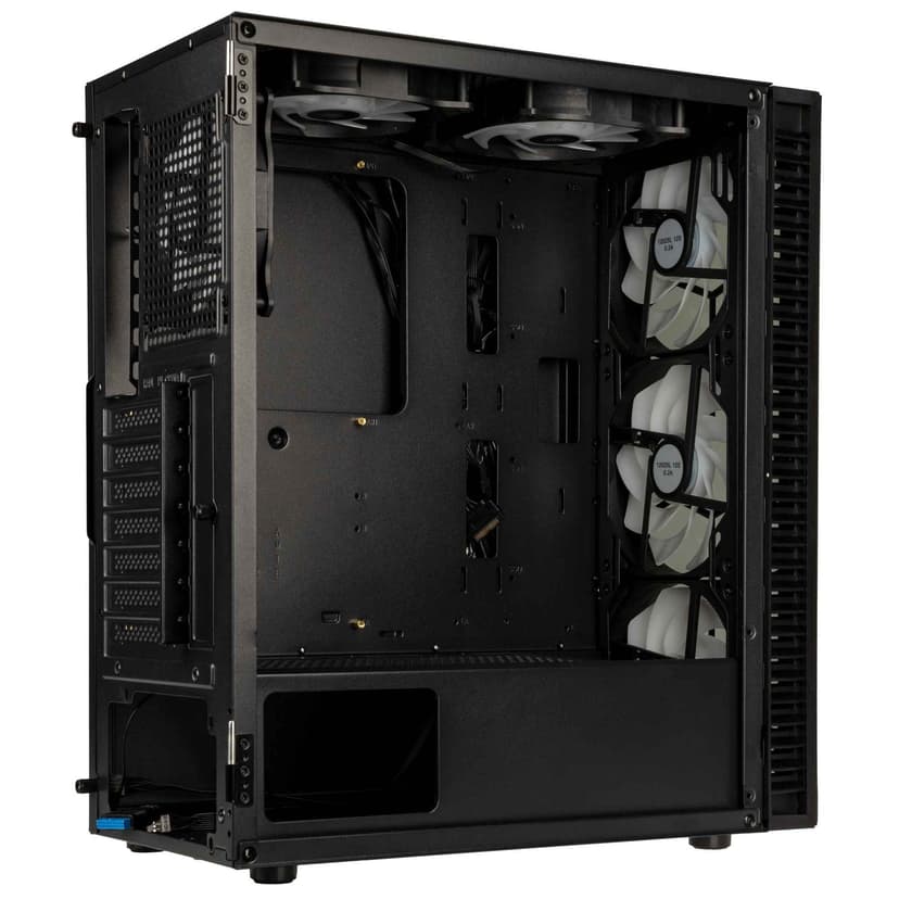 Kolink Observatory HF Glass ARGB Midi Tower Musta