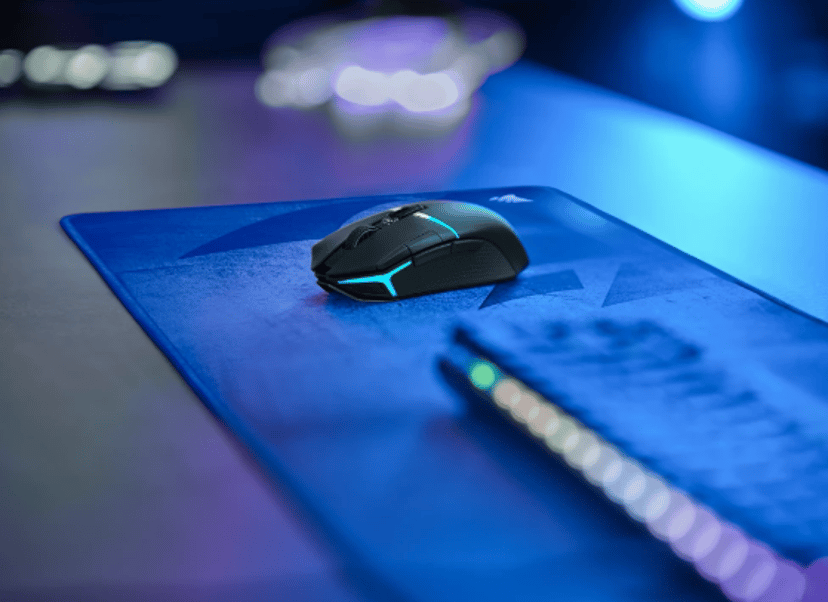 Corsair CH-931B011-EU datamus Spilling Høyre hendt RF trådløs + Bluetooth Optisk 26000 DPI RF trådløs + Bluetooth Mus