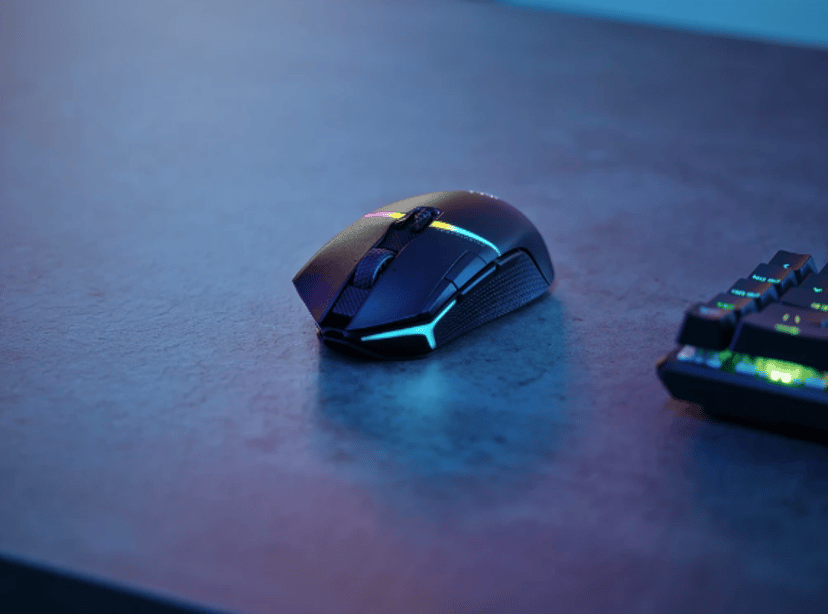Corsair CH-931B011-EU datamus Spilling Høyre hendt RF trådløs + Bluetooth Optisk 26000 DPI RF trådløs + Bluetooth Mus
