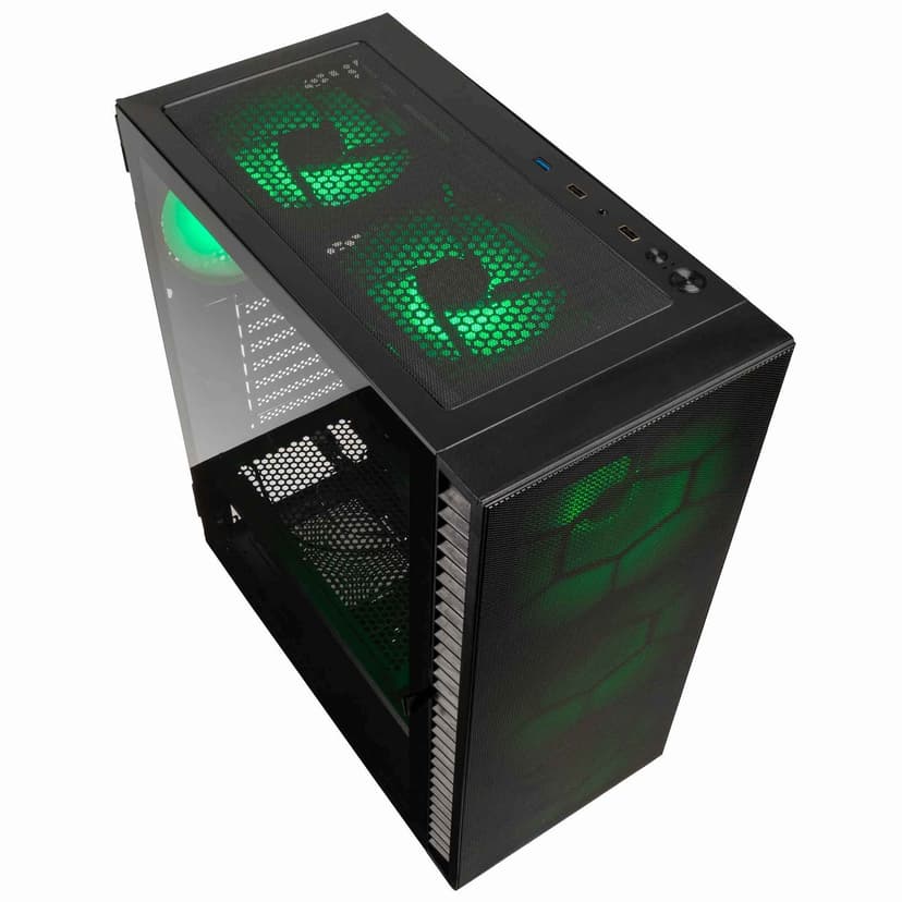Kolink Observatory HF Mesh ARGB Midi Tower Musta