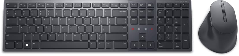 Dell Premier Collaboration Keyboard & Mouse - Km900 Trådløs Nordisk