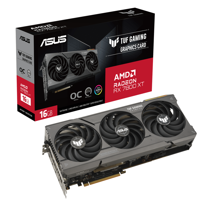 ASUS TUF Gaming Radeon RX 7800 XT OC 16GB