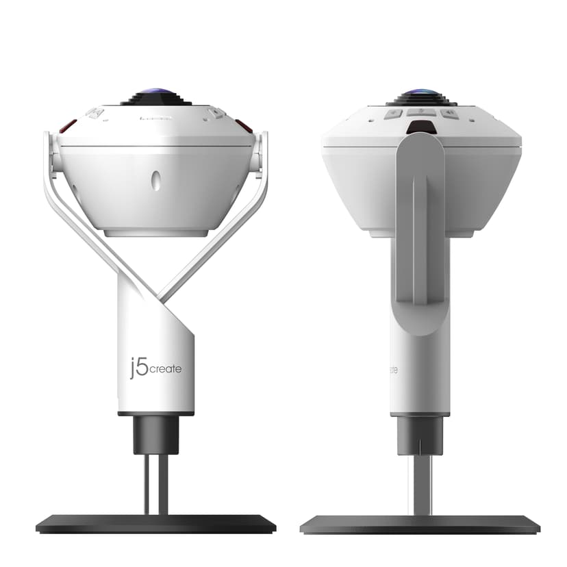 J5 Create JVU368-N 360° AI-driven webbkamera med högtalartelefon
