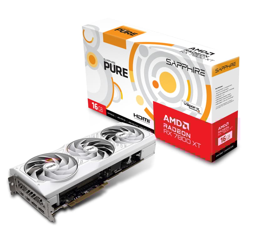 Sapphire Pure AMD Radeon RX 7800 XT 16GB