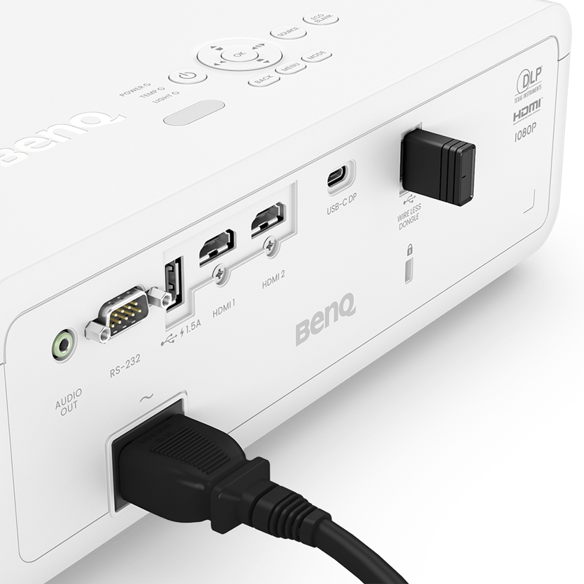 BenQ LH650 dataprojektor Standard stråleprojektor 4000 ANSI lumen DLP 1080p (1920x1080) 3D Sort, Hvit