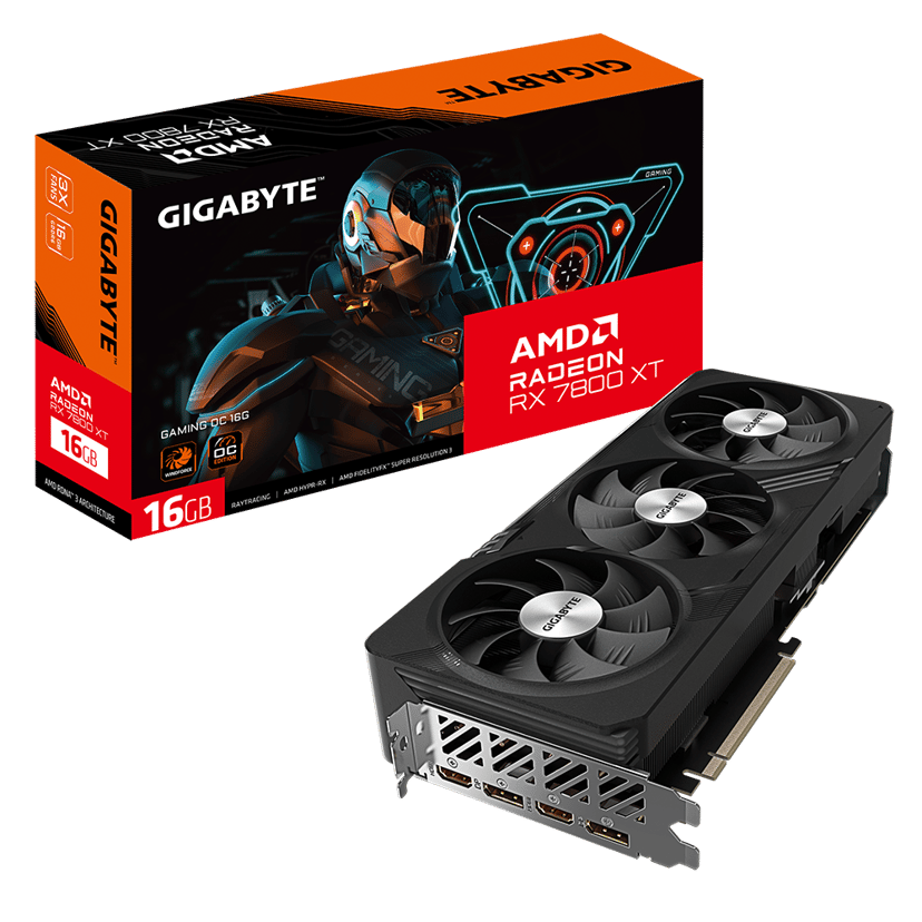 Gigabyte Radeon RX7800XT Gaming OC 16GB