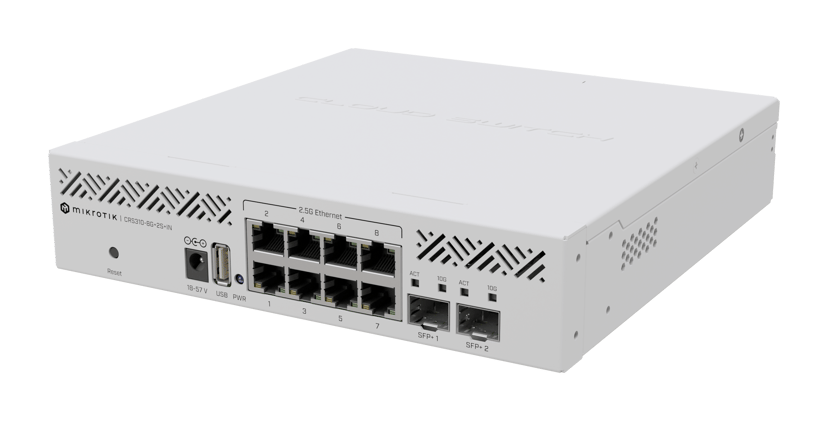 Mikrotik CRS310-8G+2S+IN 2.5/10 Gigabit Switch