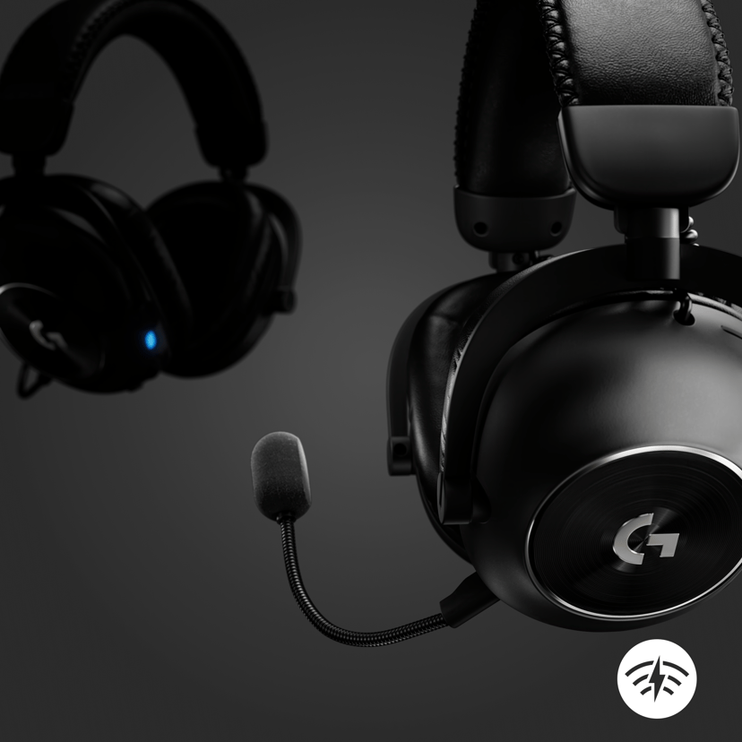 Logitech Pro X2 Lighspeed Wireless Gaming Headset Sort