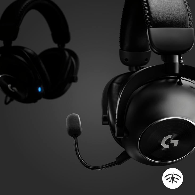 Logitech Pro X2 Lighspeed Wireless Gaming Headset Stereo Musta