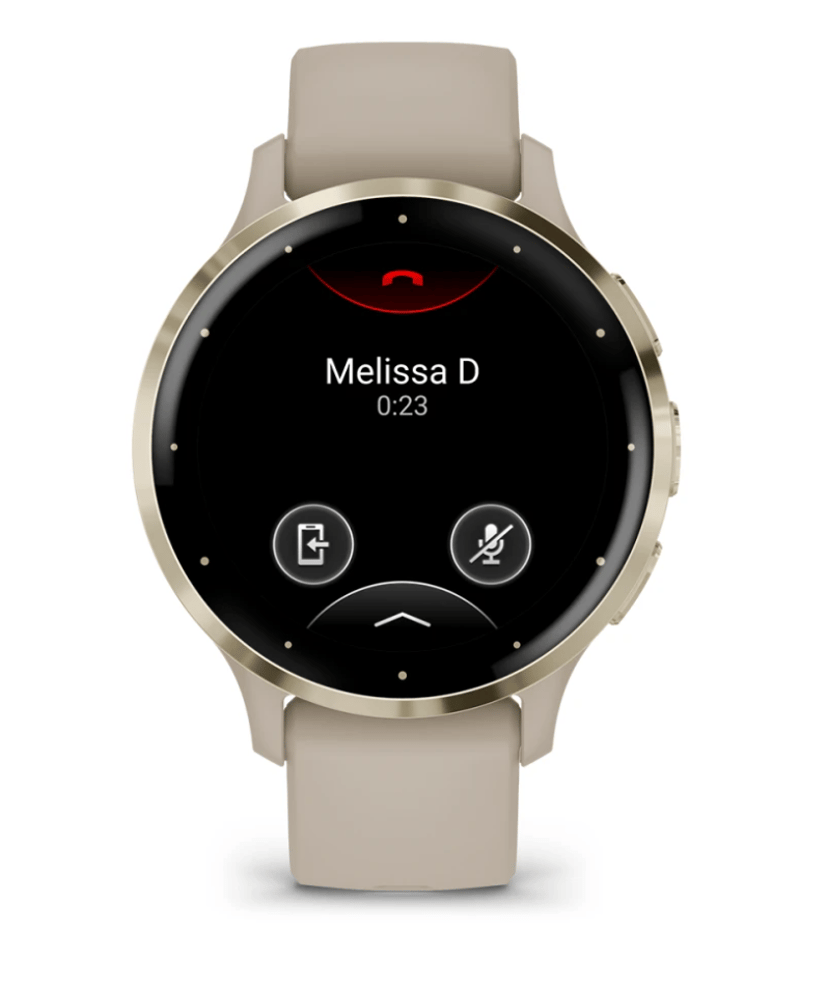 Garmin Venu 3s Harmaa, Kulta