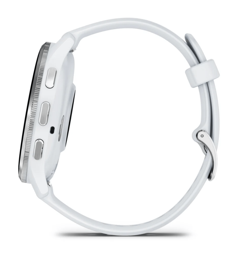 Garmin Venu 3 Hopea, Valkoinen