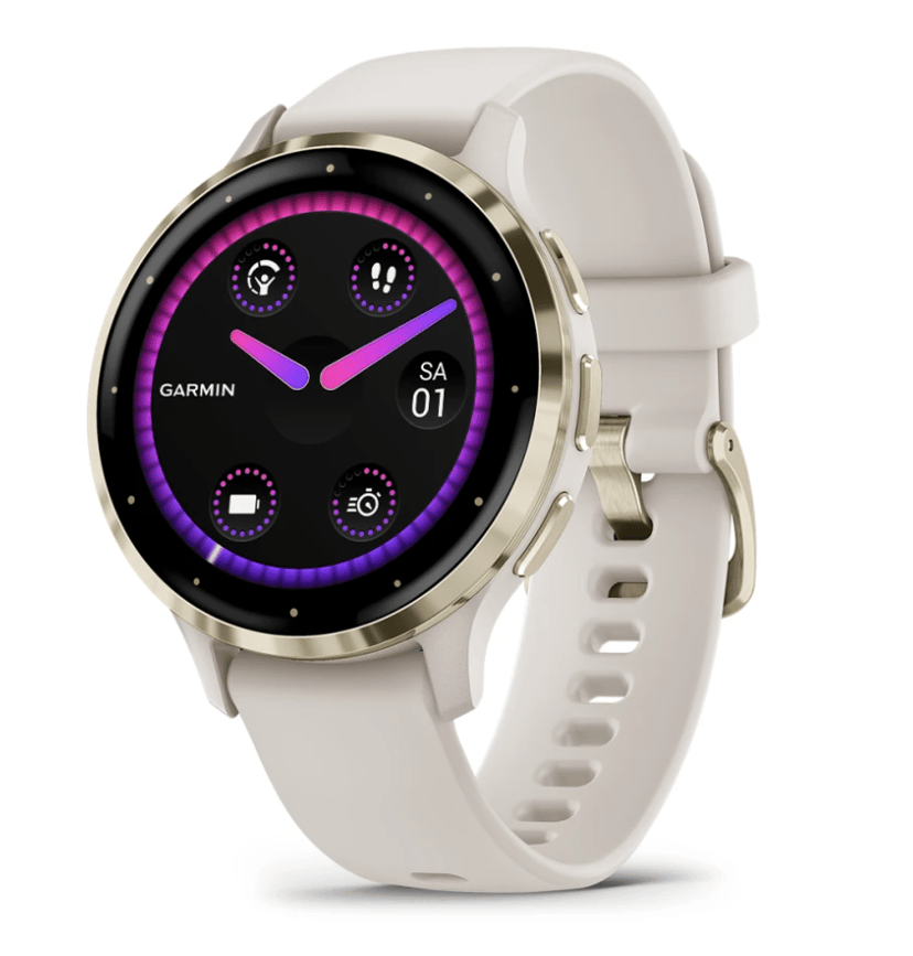 Garmin Venu 3s Elfenben, Gull