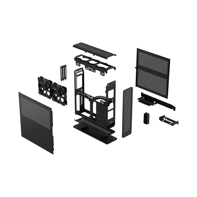 Fractal Design Ridge Small Form Factor (SFF) Svart Small Form Factor (SFF) Svart