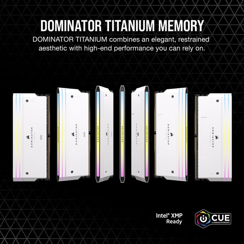 Corsair Dominator Titanium RGB 64GB 6000MHz DDR5 288-pin DIMM