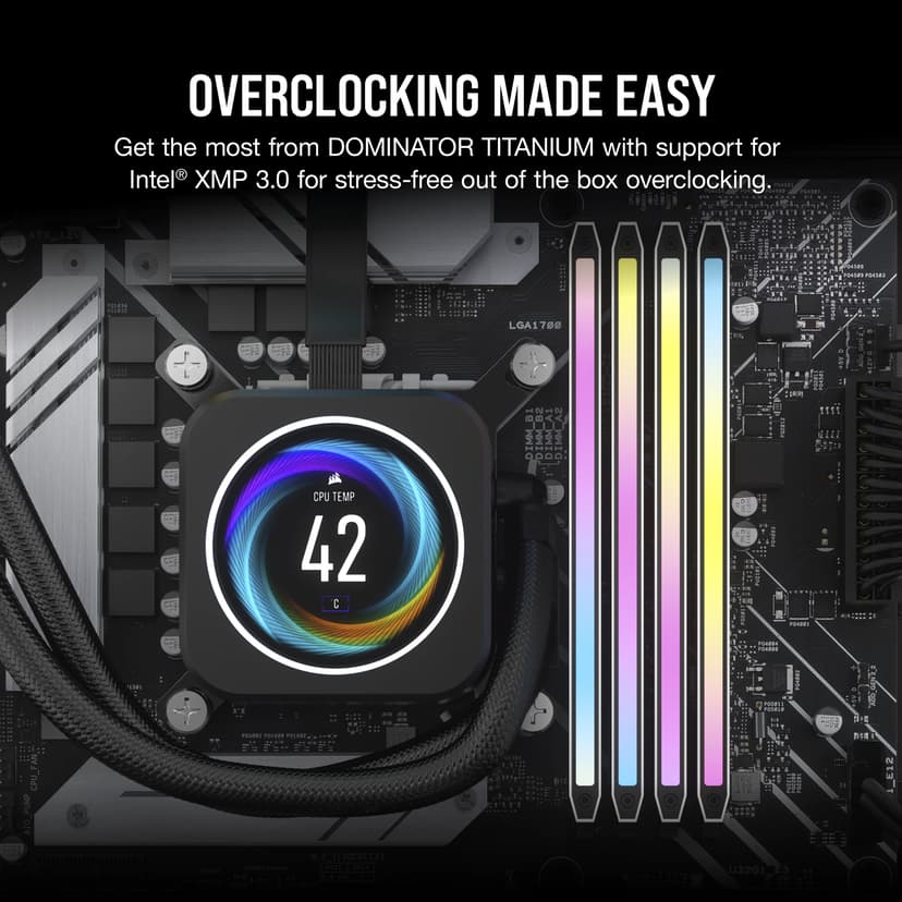 Corsair Dominator Titanium RGB 64GB 6400MHz DDR5 288-pin DIMM