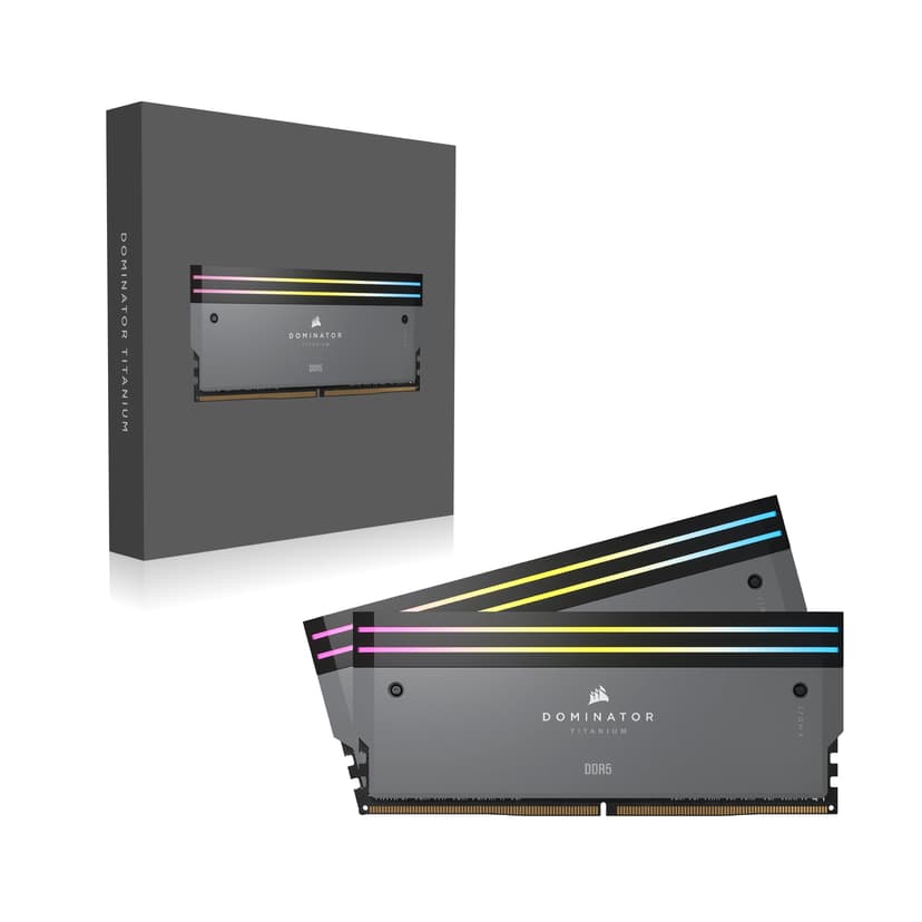Corsair Dominator Titanium RGB EXPO/XMP 64GB 6000MHz DDR5 288-pin DIMM