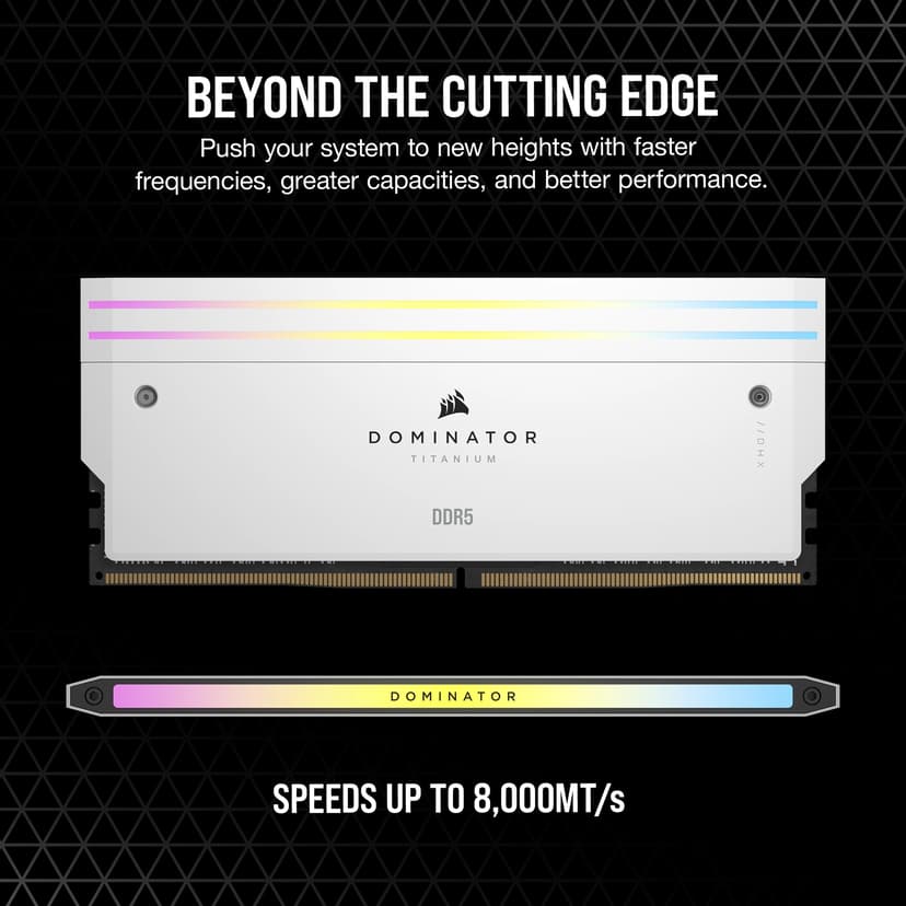 Corsair Dominator Titanium RGB 32GB 6400MHz DDR5 288-pin DIMM