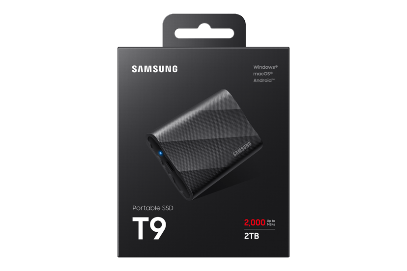 Samsung Portable SSD T9 2TB USB-C Zwart
