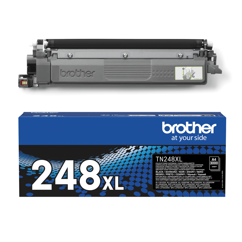 Brother Toner Svart 3K TN-248XLBK