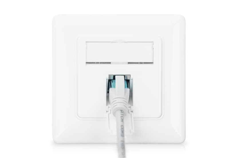 Digitus DN-9010/8-1 CAT6A 1-Port Vägguttag