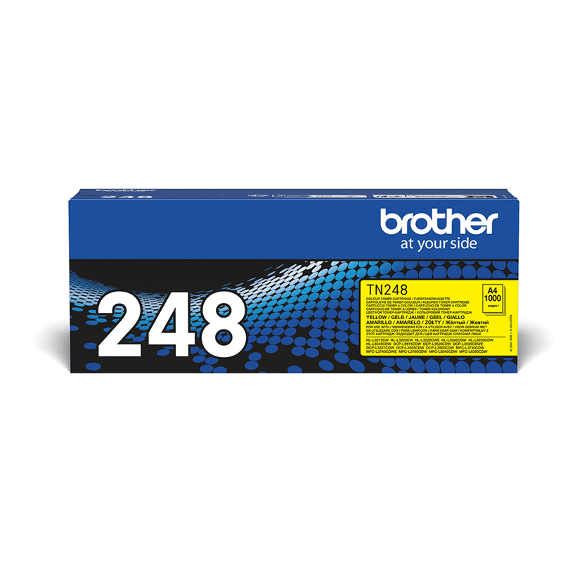 Brother Toner Yellow 1K TN-248Y